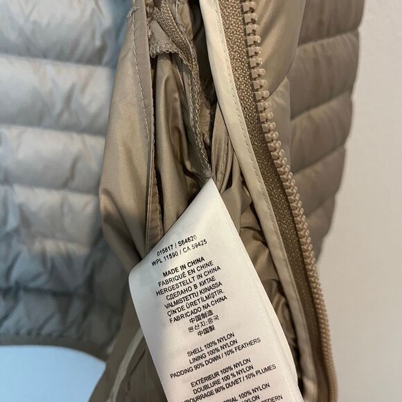 Tumi Pax Platinum Clairmont Packable Down Puffer Jacket Women's Size XL - Picture 9 of 11